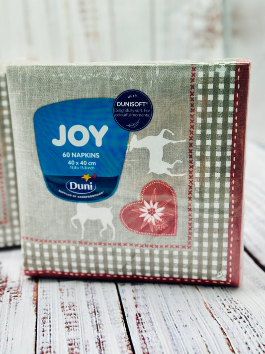 Serviette "Alpenchic", Dunisoft® (á 60 Stück)