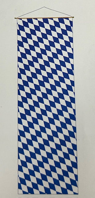 Bannerfahne Bay. Raute