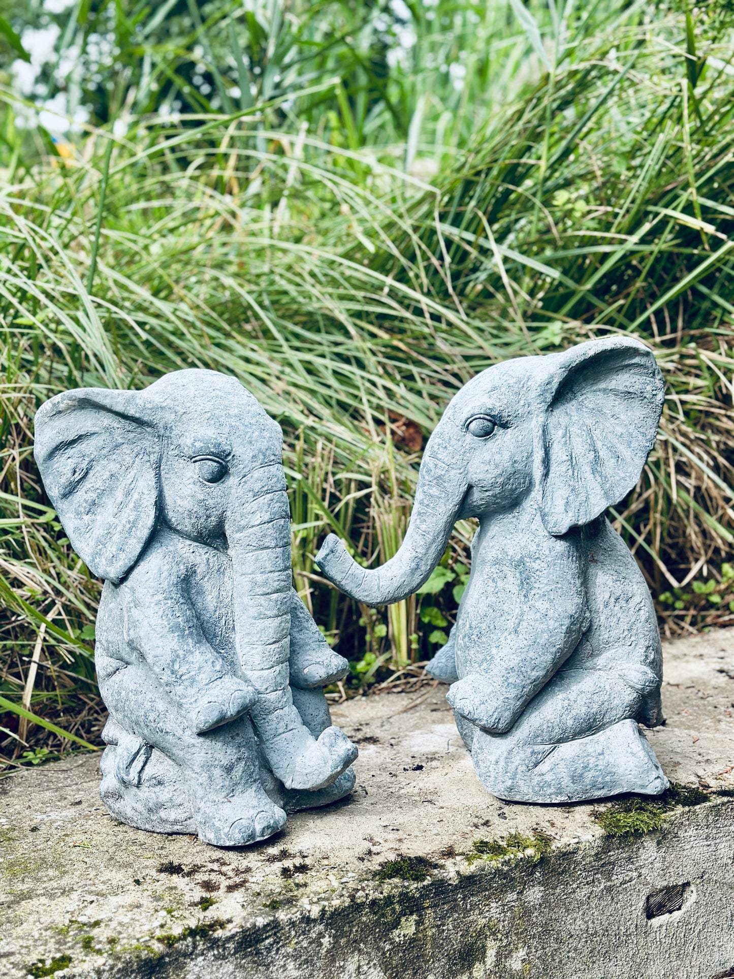 Figur Elefant (sitzend / kniend)