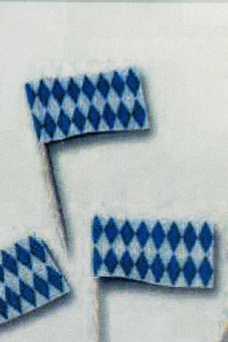 Flaggen-Picker "Bay. Raute" á 200 Stück