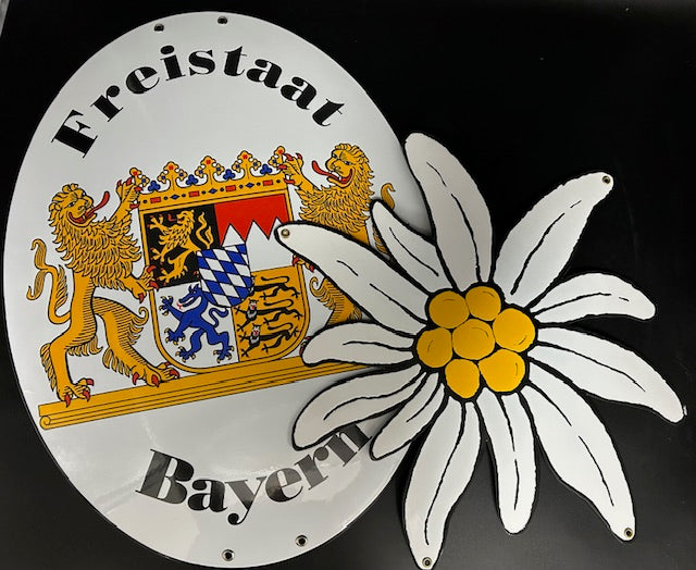 Email Schild "Freistaat Bayern"