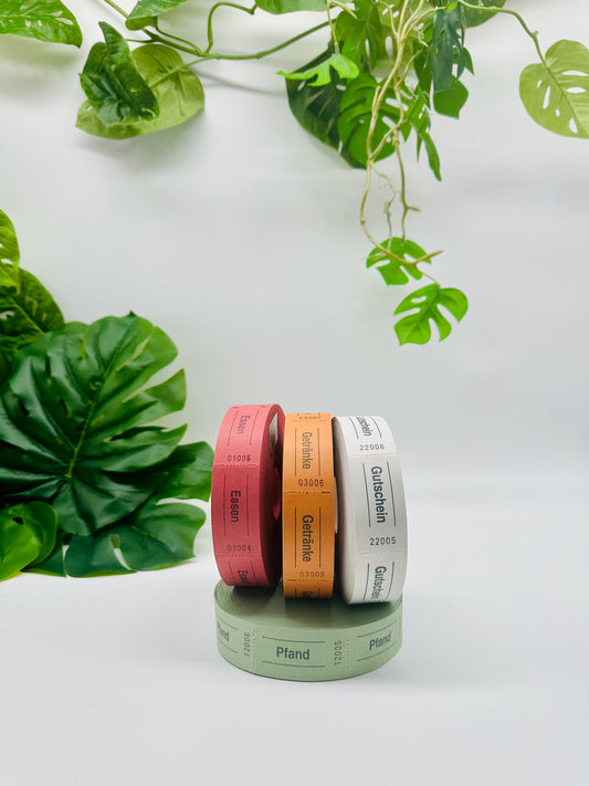 Rollen-Gutschein „Getränke" (500 Stück)