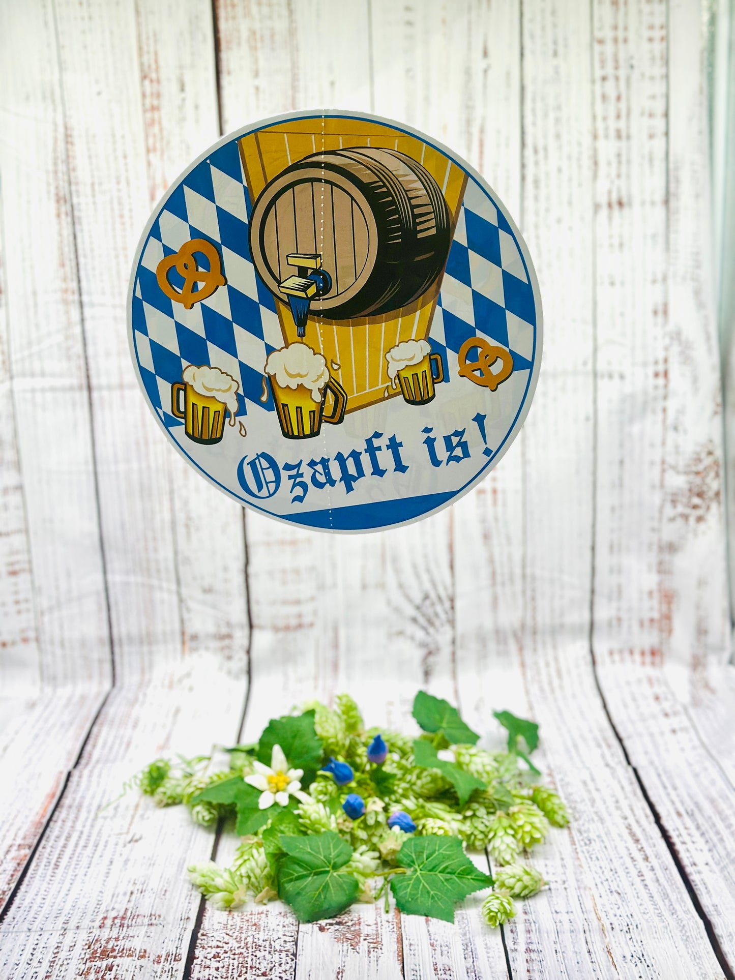 Papier Hänger einzeln (ca. 28 cm Durchmesser)