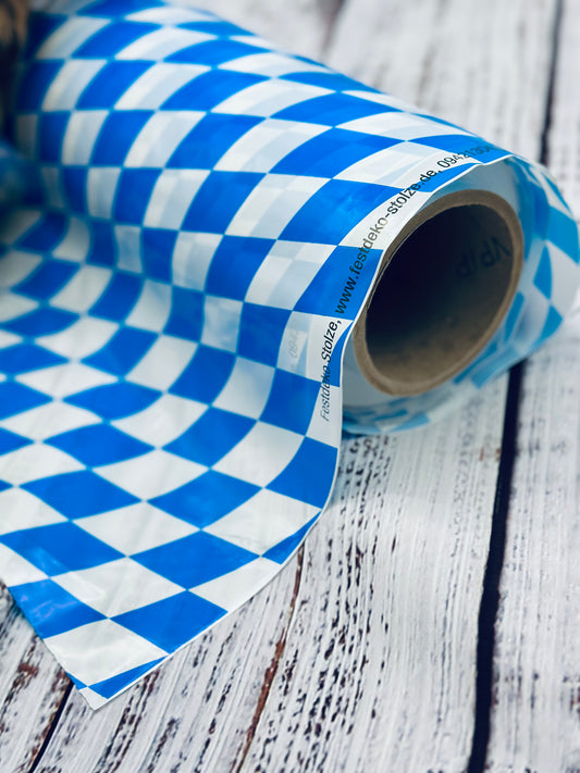 LDPE Tischfolie Bay. Raute (75 cm x 100 m)