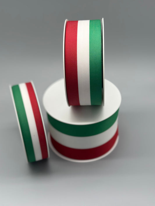 Nationalband á 25 m (Breite: 2,5 cm - DE, IT, F)