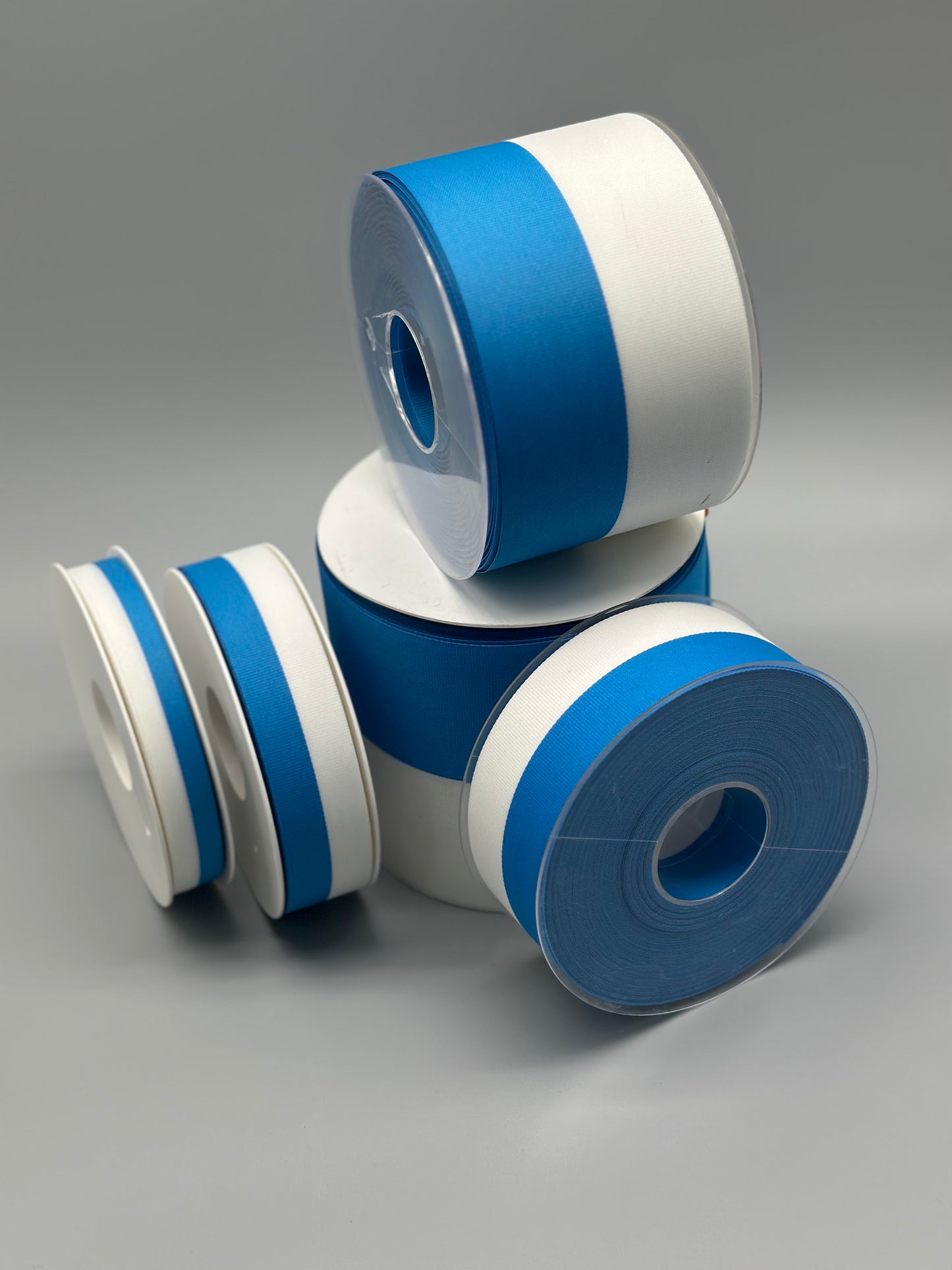 Festband weiß/blau á 25 m