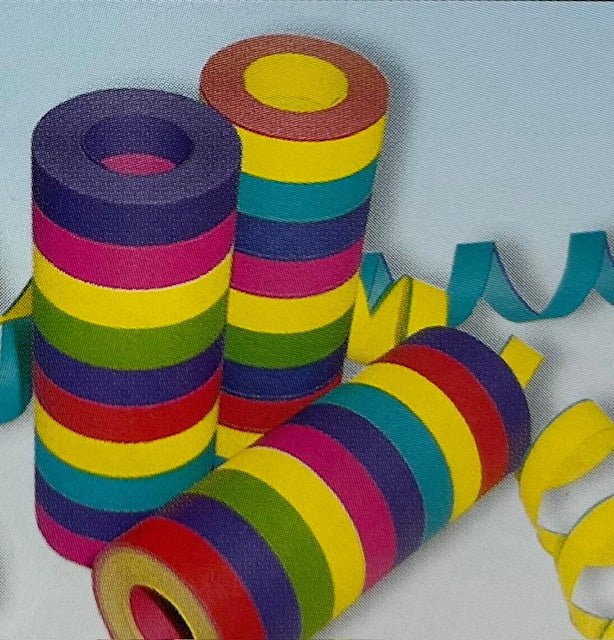 Jumbo Luftschlange "gestreift", breit