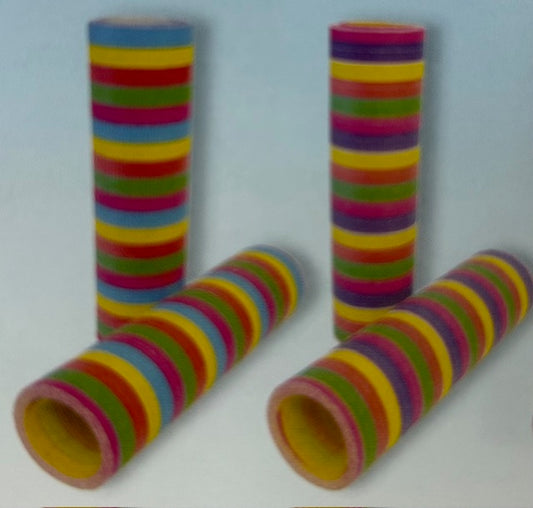 Luftschlange "fein gestreift"