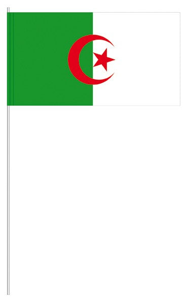 Papier-Fähnchen an 40cm Polystyrolstab (Länder)