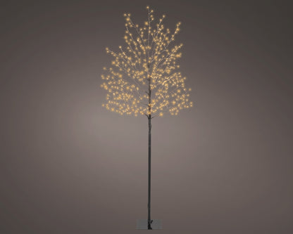 Micro LED Baum (halber Stamm beleuchtet)