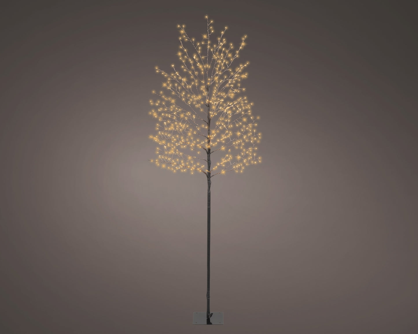 Micro LED Baum (halber Stamm beleuchtet)