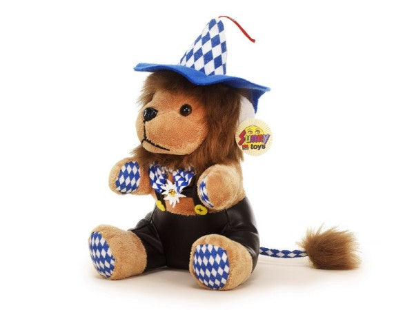 Bayrischer Löwe aus Plüsch (klein/groß)