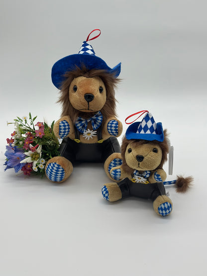 Bayrischer Löwe aus Plüsch (klein/groß)