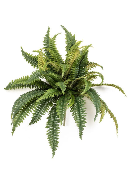Textil Boston Farn Busch mit 40 Blättern