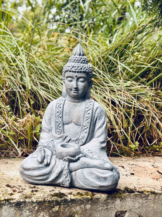 Figur "Buddha" als Kerzenleuchter