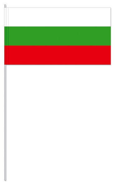 Papier-Fähnchen an 40cm Polystyrolstab (Länder)