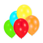 Latexballon, einfarbig, bunt sortiert á 50 Stück