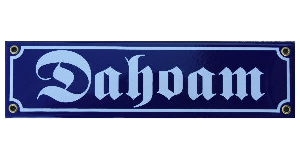Email Schild Straßenname, Maße: 8 x 30 cm verschiedene Ausführungen