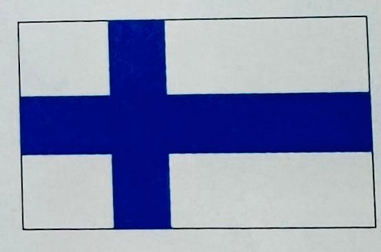 Papier-Fähnchen an 40cm Polystyrolstab (Länder)