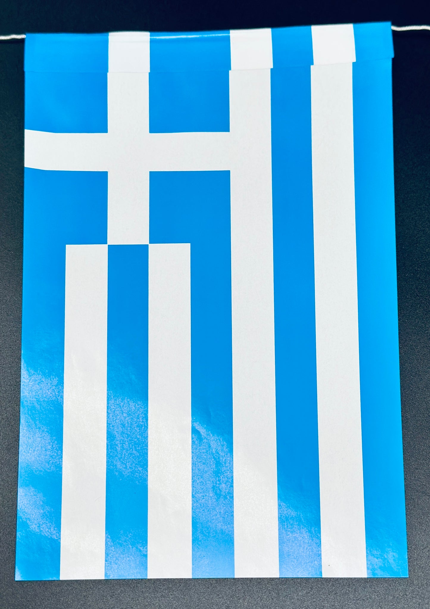 Fahnenketten aus Papier á 4 m, schwer entflammbar (Länder)