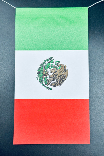 Fahnenketten aus Papier á 5 m (Länder)