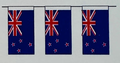 Fahnenketten aus Papier á 5 m (Länder)