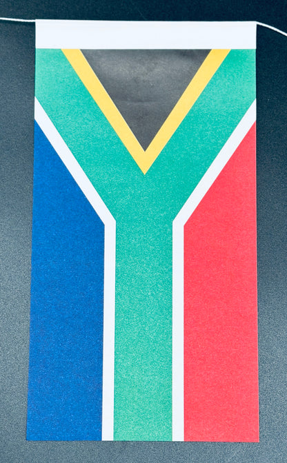 Fahnenketten aus Papier á 5 m (Länder)