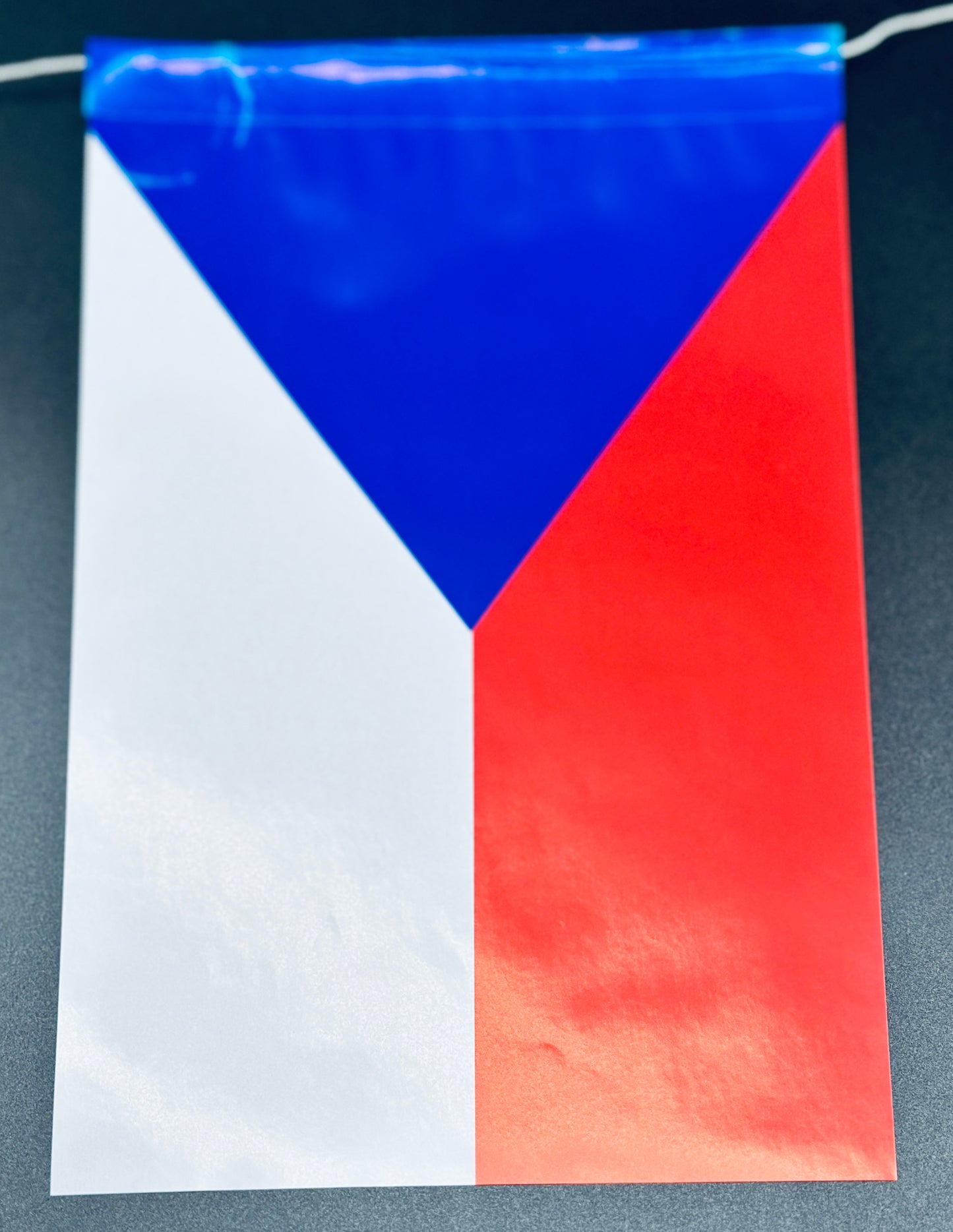 Fahnenketten aus Papier á 4 m, schwer entflammbar (Länder)