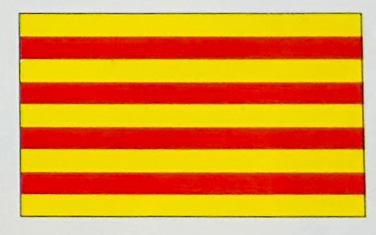 Fahnenketten aus Papier á 10 m, schwer entflammbar (Farben)