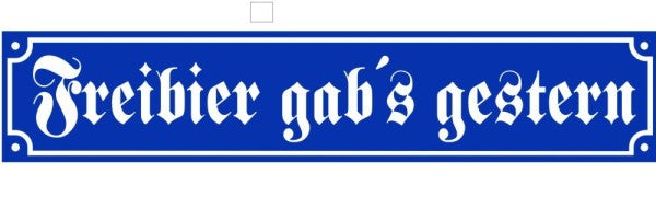 Email Schild Straßenname, Maße: 8 x 40 cm, verschiedene Ausführungen