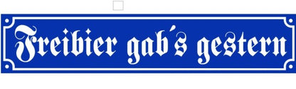 Email Schild Straßenname, Maße: 8 x 40 cm, verschiedene Ausführungen