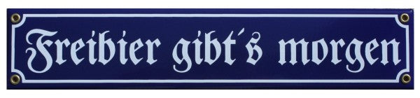 Email Schild Straßenname, Maße: 8 x 40 cm, verschiedene Ausführungen