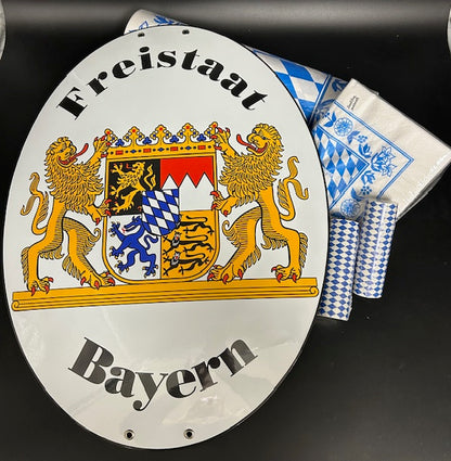 Email Schild "Freistaat Bayern"