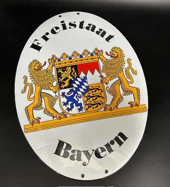Email Schild "Freistaat Bayern"