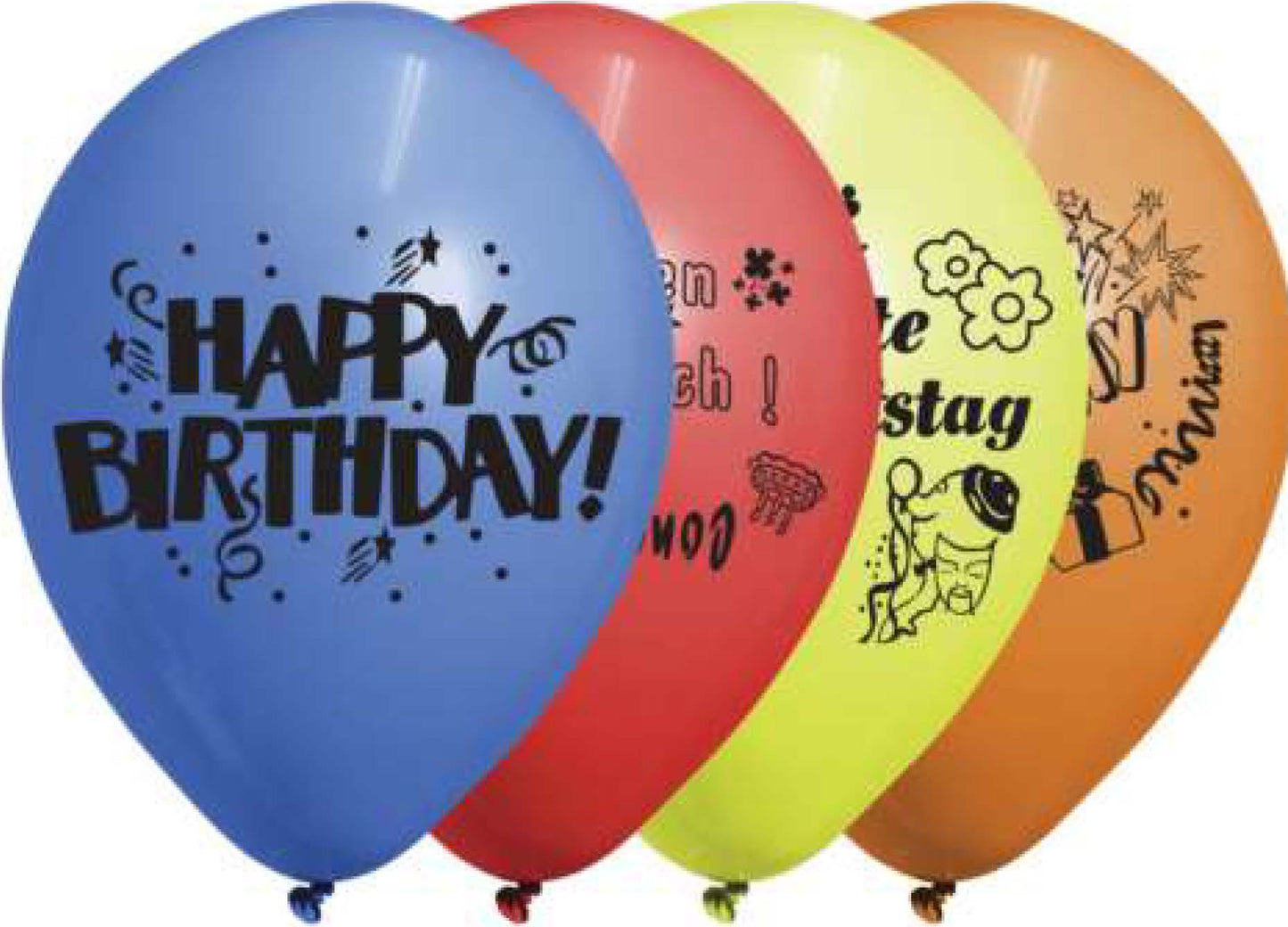 Latexluftballon verschiedene Ausführungen