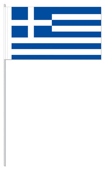 Papier-Fähnchen an 40cm Polystyrolstab (Länder)