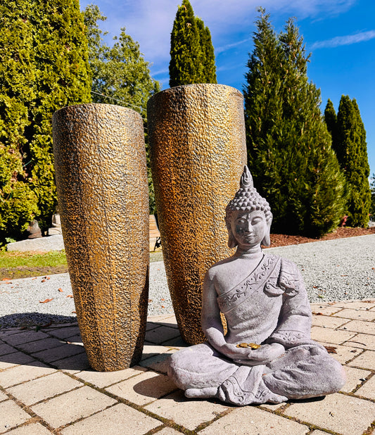 Deko-Vase aus Metall