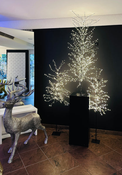 Micro LED Baum (halber Stamm beleuchtet)