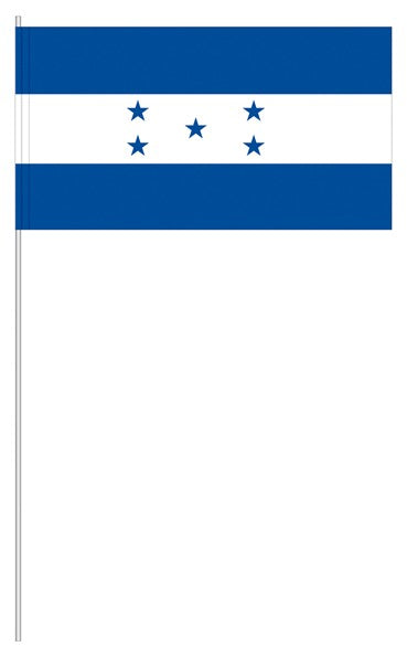 Papier-Fähnchen an 40cm Polystyrolstab (Länder)