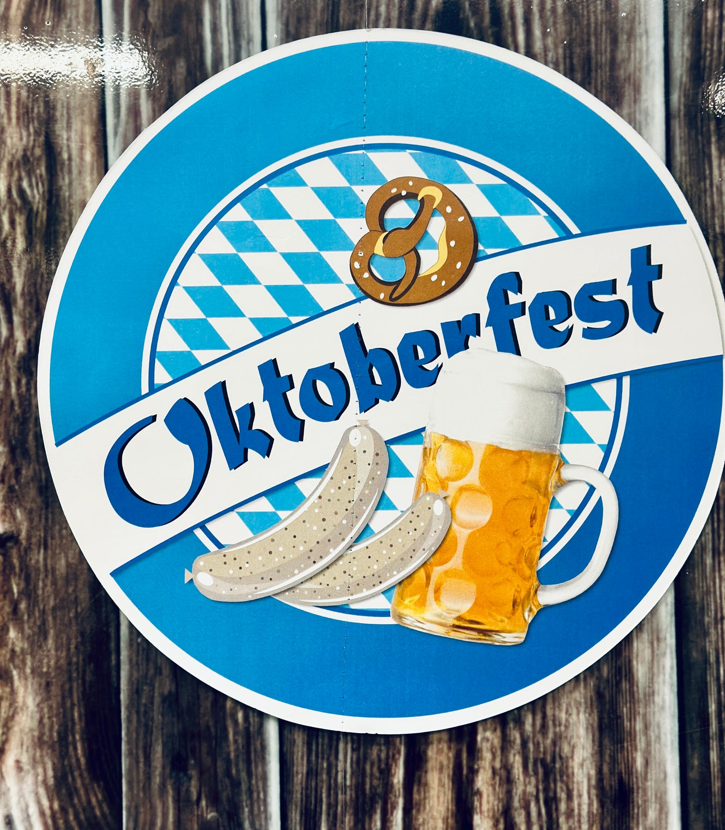 Papiergirlande "Oktoberfest" Rund