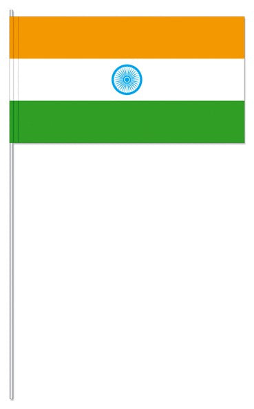 Papier-Fähnchen an 40cm Polystyrolstab (Länder)