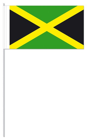 Papier-Fähnchen an 40cm Polystyrolstab (Länder)