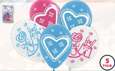 Latexluftballon "Tracht" á 15 Stück