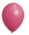 Luftballon einfarbig á 100 Stück; Latex