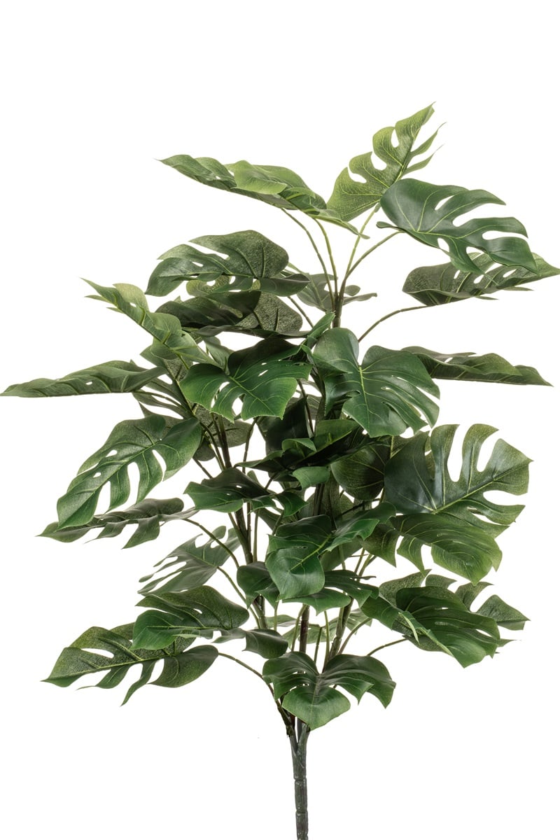 Textil Monstera Busch grün, ca. 70 cm