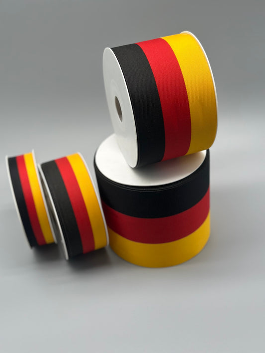 Nationalband á 25 m (Breite: 2,5 cm - DE, IT, F)