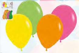 Latexballon "Neon", einfarbig á 100 Stück