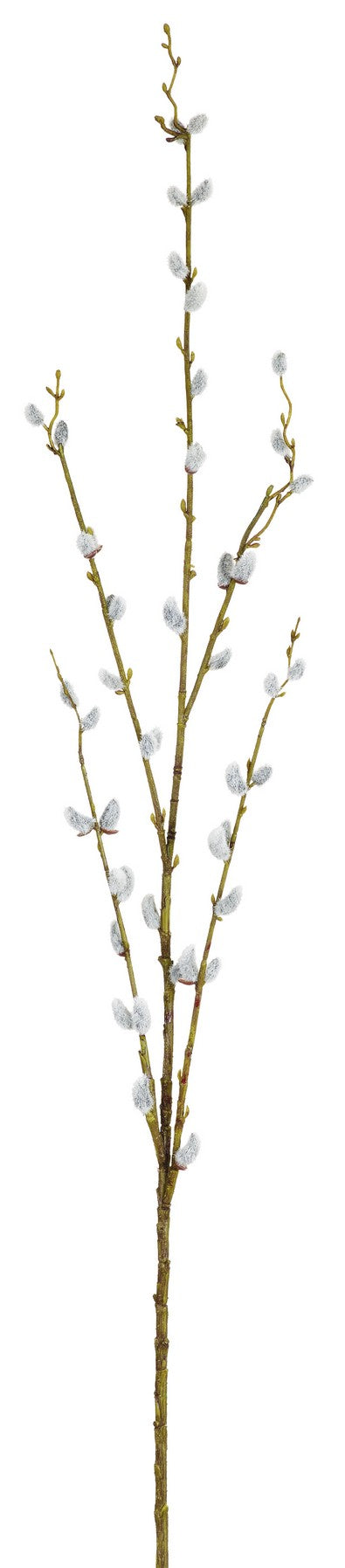 Textil Palmkätzchen Zweig 5-fach