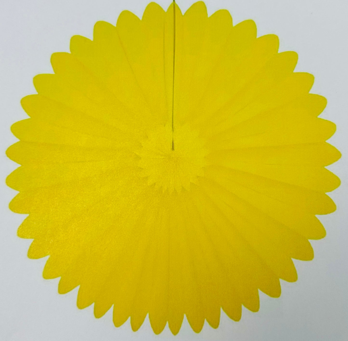 Papier Rosette (ca. 100 cm Durchmesser)