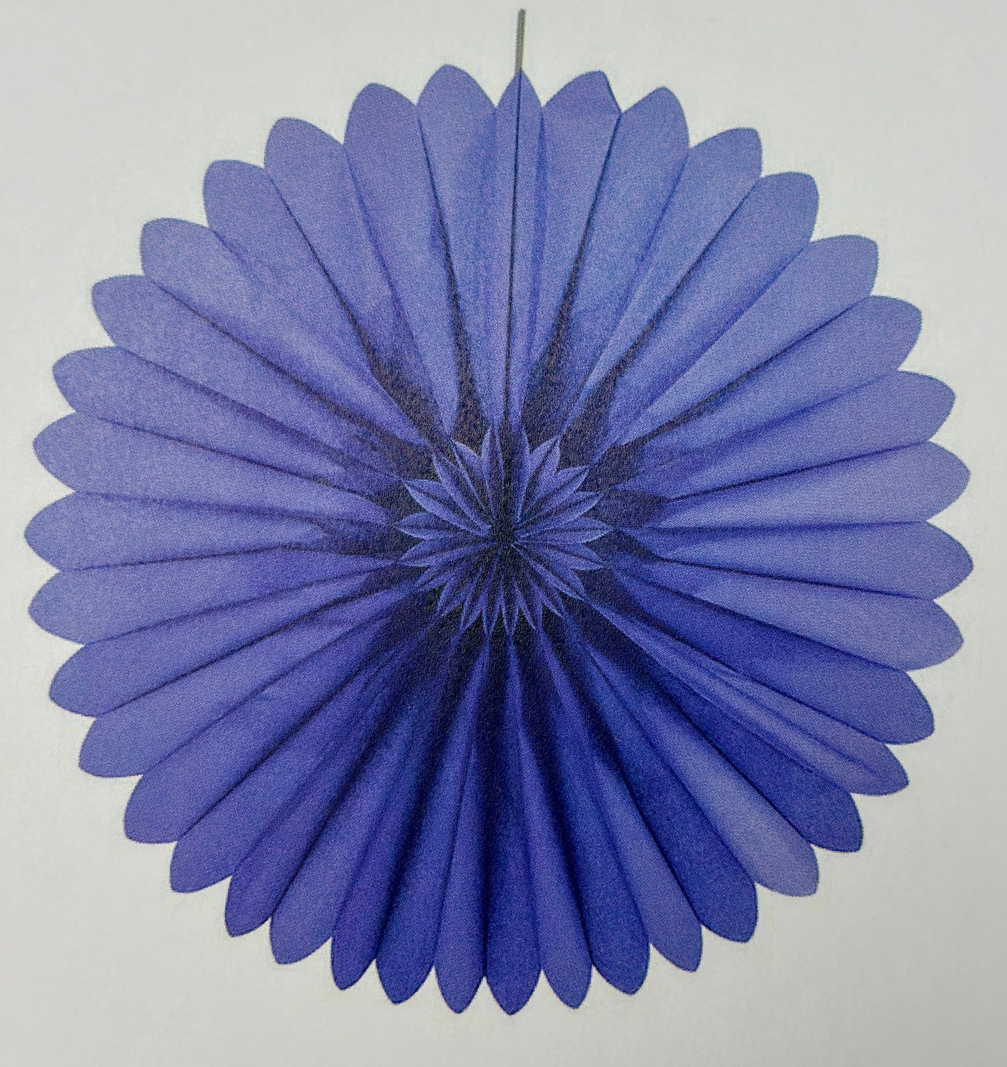 Papier Rosette (ca. 75 cm Durchmesser)